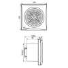 S&P badkamerventilator | SILENT300CZ | diameter 150 mmthumbnail S&P badkamerventilator | SILENT300CZ | diameter 150 mmthumbnail