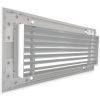 Tabletrooster inbouw voor gatmaat 220 x 80 mm | 45° lamellen | aluminiumthumbnail