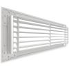 Tabletrooster inbouw voor gatmaat (BxH) 400 x 100mm - rechte staven - aluminiumthumbnail Tabletrooster inbouw voor gatmaat (BxH) 400 x 100mm - rechte staven - aluminiumthumbnail
