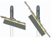 Universele Ubiflex 15 - 55° doorvoerpan geschikt voor dakdoorvoerpijp Multivent 131/5V (0174050)thumbnail