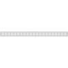 Ventilatiestrip aluminium LxH 800 x 60mm (G61-8006AA)thumbnail