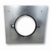 Verdiepingsondersteuning voor spirobuis Ø 160mm - staal - met rubber inlagethumbnail