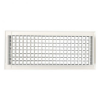 Wandrooster VTA-8110D (INBOUW) staal - 300x300mm – met dubbele instelbare schoepenthumbnail Wandrooster VTA-8110D (INBOUW) staal - 300x300mm – met dubbele instelbare schoepenthumbnail