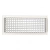 Wandrooster VTA-8110D (INBOUW) staal - 400x100mm – met dubbele instelbare schoepenthumbnail Wandrooster VTA-8110D (INBOUW) staal - 400x100mm – met dubbele instelbare schoepenthumbnail