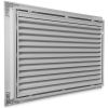 Whirlpool rooster voor gatmaat (BxH) 400 x 300mm - aluminium - uitneembaar binnenwerkthumbnail