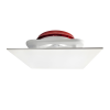Whisper Designventiel vierkant 125mm kunststof - toevoer/afvoer - WIT RAL9016thumbnail
