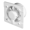 Pro-Design badkamer/toilet ventilator - MET TIMER (KW125T) - Ø125mm - kunststof - witthumbnail