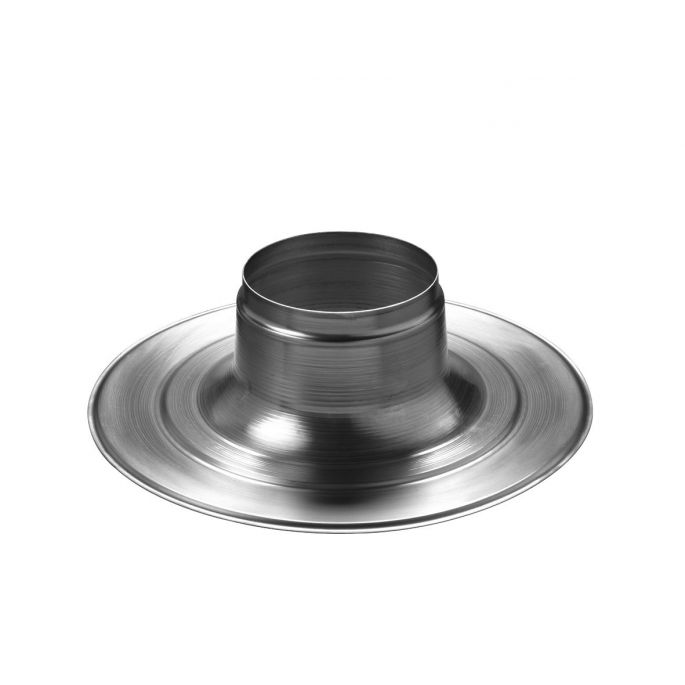 Plakplaat aluminium 130 t.b.v. pijpdakventilatoren Orcon (0146153) Plakplaat aluminium 130 t.b.v. pijpdakventilatoren Orcon (0146153)