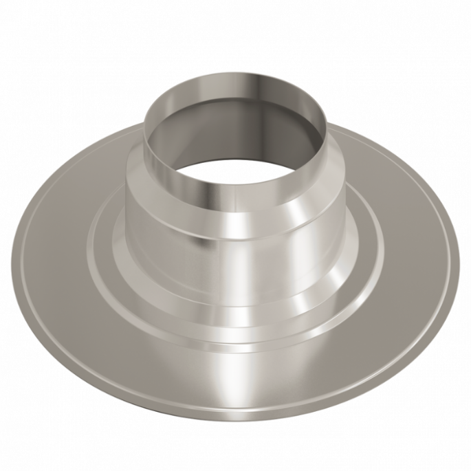 Ubbink Multivent 166 Plakplaat voor ventilatiepijp - plat dak