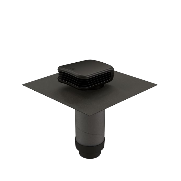 Ubbink Valetis - geïsoleerde dakdoorvoer - hellingsgraad 15-67° -  Ø150/160mm