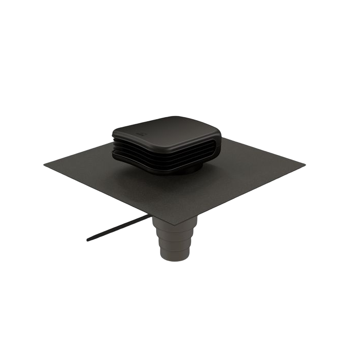 Ubbink Valetis - ongeïsoleerde dakdoorvoer - hellingsgraad 15-67° -  Ø100 t/m 160mm