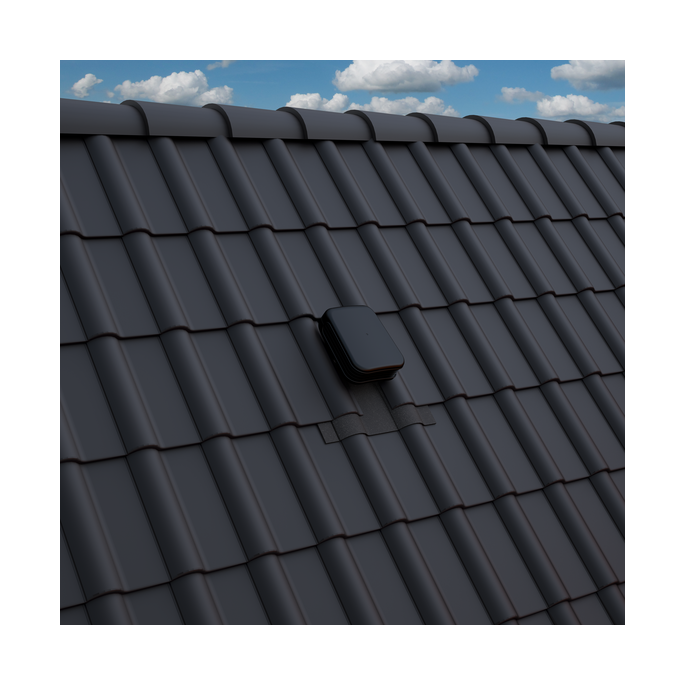 Ubbink Valetis - ongeïsoleerde dakdoorvoer - hellingsgraad 15-67° -  Ø100 t/m 160mm