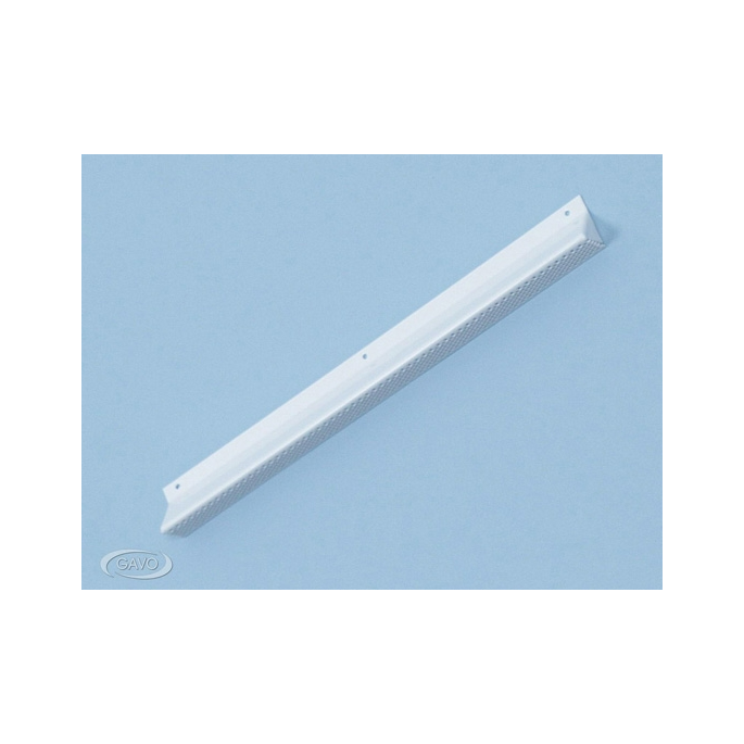 Aluminium ventilatiekap opbouw 470 x 30mm - WIT (1-4703W)