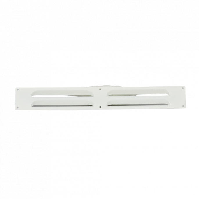 Aluminium schoepenrooster opbouw 300 x 40mm - WIT (1-3004W) Aluminium schoepenrooster opbouw 300 x 40mm - WIT (1-3004W)