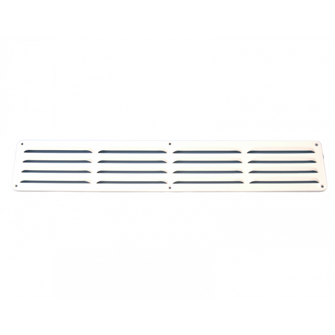 Aluminium schoepenrooster opbouw 500 x 90mm - WIT (1-5009W) Aluminium schoepenrooster opbouw 500 x 90mm - WIT (1-5009W)