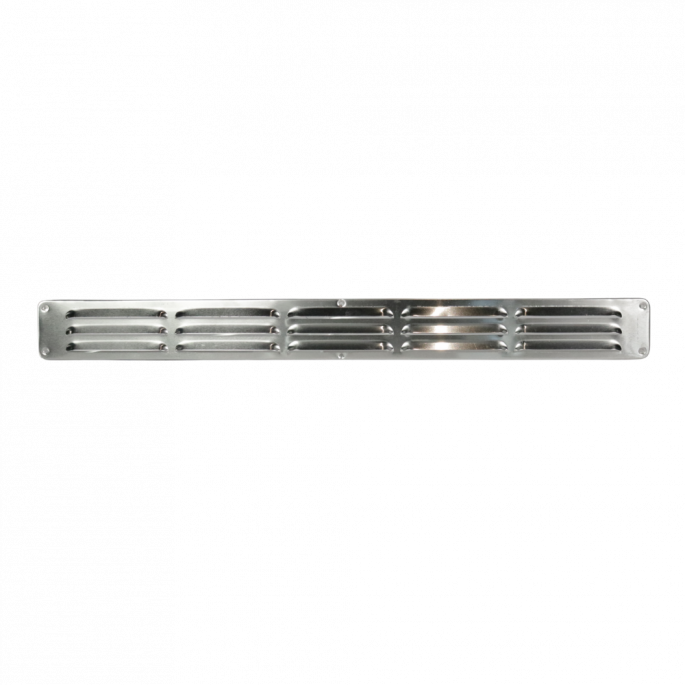 Aluminium schoepenrooster opbouw 650 x 65mm - ALU (1-6506A) Aluminium schoepenrooster opbouw 650 x 65mm - ALU (1-6506A)