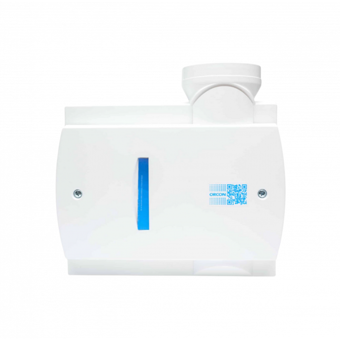Orcon Compact-10RH - 355m3/h - randaarde - met ingebouwde vochtsensor en afstandsbediening 15RF Orcon Compact-10RH - 355m3/h - randaarde - met ingebouwde vochtsensor en afstandsbediening 15RF