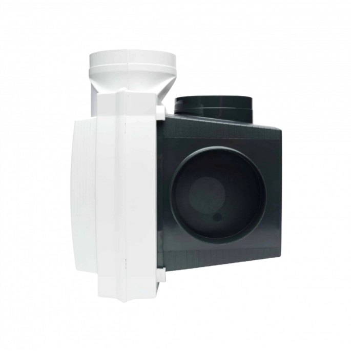 Orcon Compact-10RH - 355m3/h - randaarde - met ingebouwde vochtsensor en afstandsbediening 15RF Orcon Compact-10RH - 355m3/h - randaarde - met ingebouwde vochtsensor en afstandsbediening 15RF