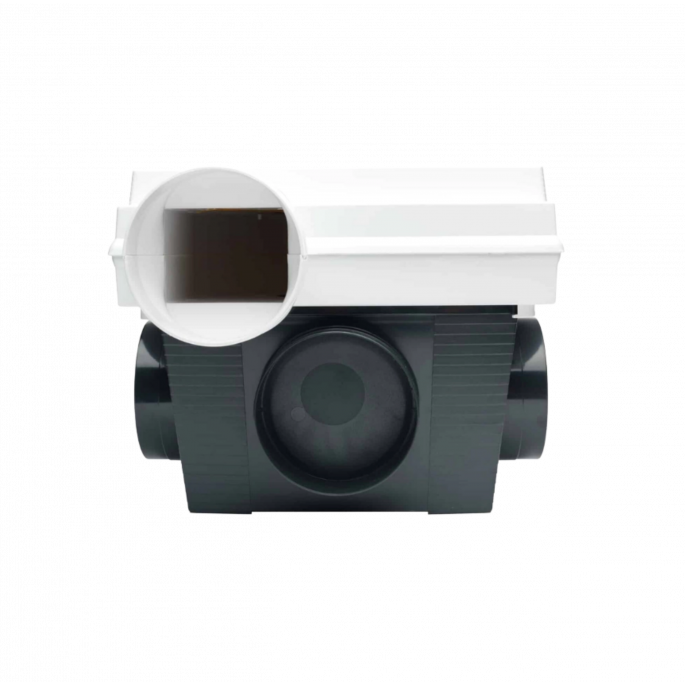 Orcon Compact-10RH - 355m3/h - randaarde - met ingebouwde vochtsensor en afstandsbediening 15RF Orcon Compact-10RH - 355m3/h - randaarde - met ingebouwde vochtsensor en afstandsbediening 15RF