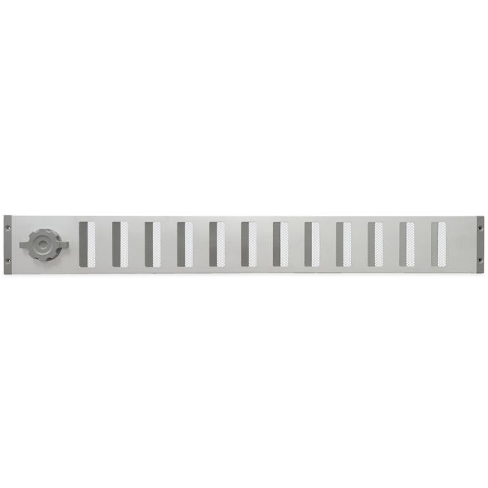 Aluminium afsluitbaar schuifrooster opbouw 750 x 90mm - ALU