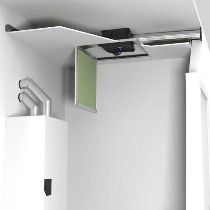 Renson Healthbox GO - 430m3/h - App gestuurd - Ingebouwde VOC (geur), CO2 & Vocht sensor - incl. 3 Aeroo luchtventielen