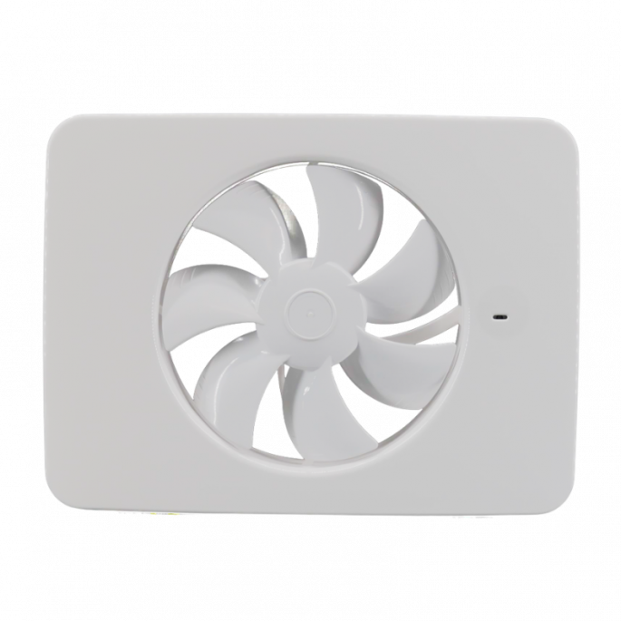 Vent-Axia - IQ - badkamerventilator - Ø 125/100mm - 130 m3/h - vochtsensor - nalooptimer - Wit Vent-Axia - IQ - badkamerventilator - Ø 125/100mm - 130 m3/h - vochtsensor - nalooptimer - Wit