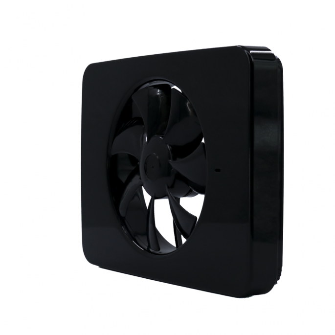 Vent-Axia - IQ - badkamerventilator - Ø 125/100mm - 130 m3/h - vochtsensor - nalooptimer - Zwart Vent-Axia - IQ - badkamerventilator - Ø 125/100mm - 130 m3/h - vochtsensor - nalooptimer - Zwart