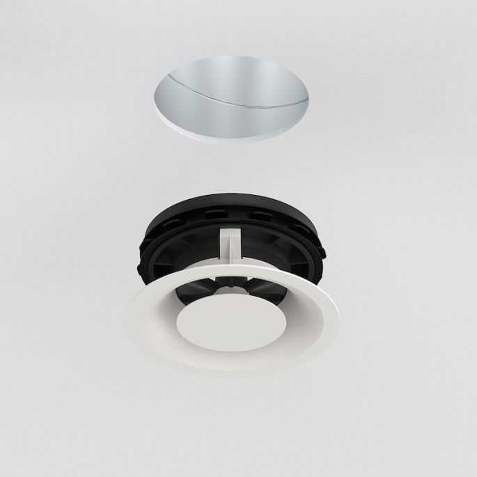 Pradovent -trim- Ø 125mm design ventiel (toevoer & afvoer) Pradovent -trim- Ø 125mm design ventiel (toevoer & afvoer)