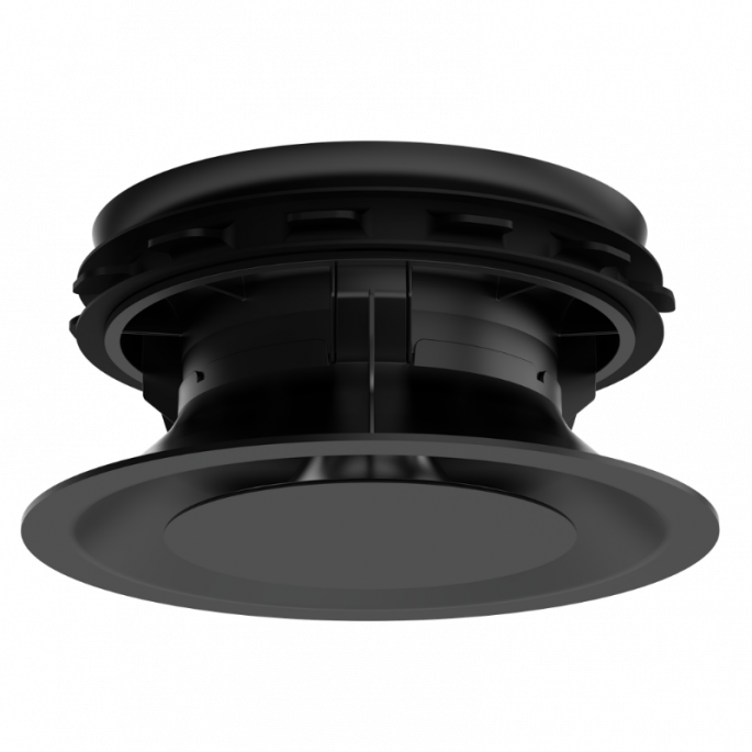 Pradovent -trim- Ø 125mm design ventiel (toevoer & afvoer) - Zwart Pradovent -trim- Ø 125mm design ventiel (toevoer & afvoer) - Zwart