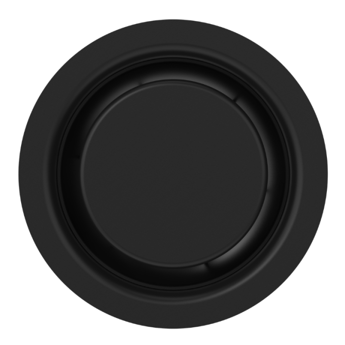 Pradovent - trim - Ø 125mm design ventiel (afvoer) - Zwart Pradovent - trim - Ø 125mm design ventiel (afvoer) - Zwart