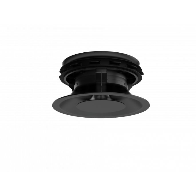 Pradovent -trim- Ø 125mm design ventiel (toevoer & afvoer) - Zwart Pradovent -trim- Ø 125mm design ventiel (toevoer & afvoer) - Zwart