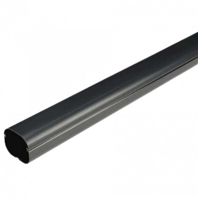Airco leidinggoot 1,5 meter - PVC - ANTRACIET