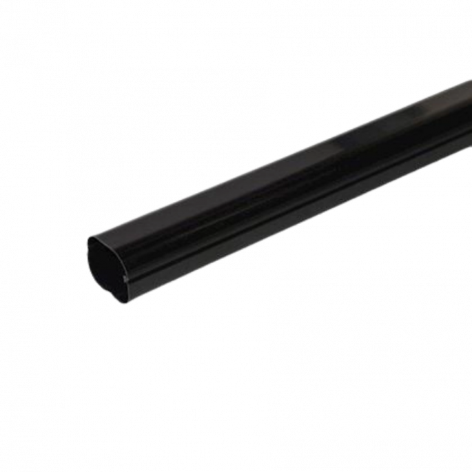 Airco leidinggoot 50 cm - PVC - ZWART