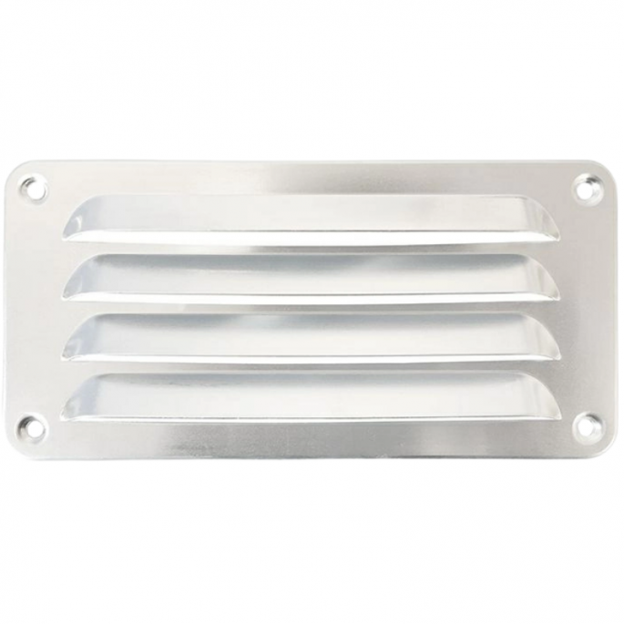 Aluminium schoepenrooster | opbouw 180 x 90 mm | ALU (1-1809A)