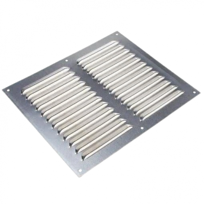 Aluminium schoepenrooster opbouw 300 x 250mm - ALU (1-3025A)