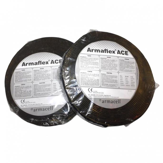 Armaflex ACE zelfklevende isolatietape | 50 mm | 15 meter Armaflex ACE zelfklevende isolatietape | 50 mm | 15 meter
