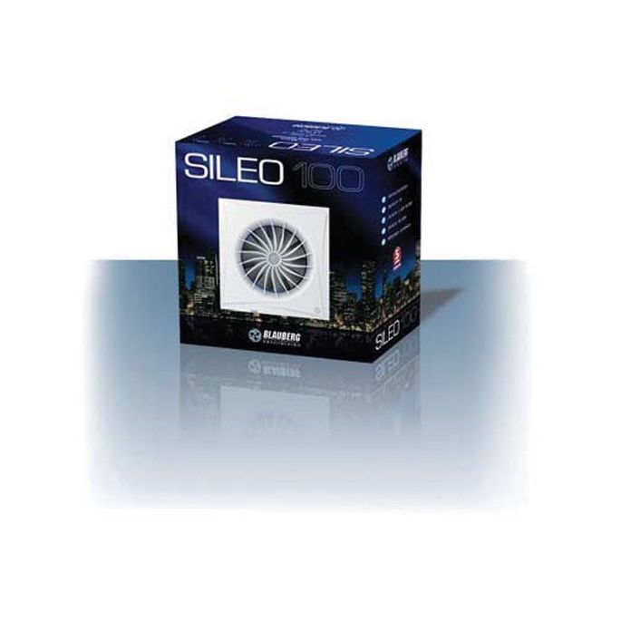 Blauberg badkamerventilator | SILEO150T | diameter 100mm | 2 standen | met timer