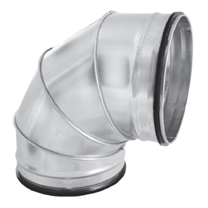 Bocht 90º | diameter 315 mm | segment | SAFE Bocht 90º | diameter 315 mm | segment | SAFE