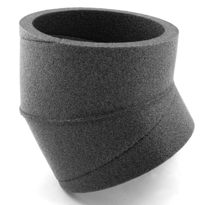 Ubbink Aerfoam - geïsoleerd leidingsysteem bocht 15° - Ø180mm - 0188280 Ubbink Aerfoam - geïsoleerd leidingsysteem bocht 15° - Ø180mm - 0188280