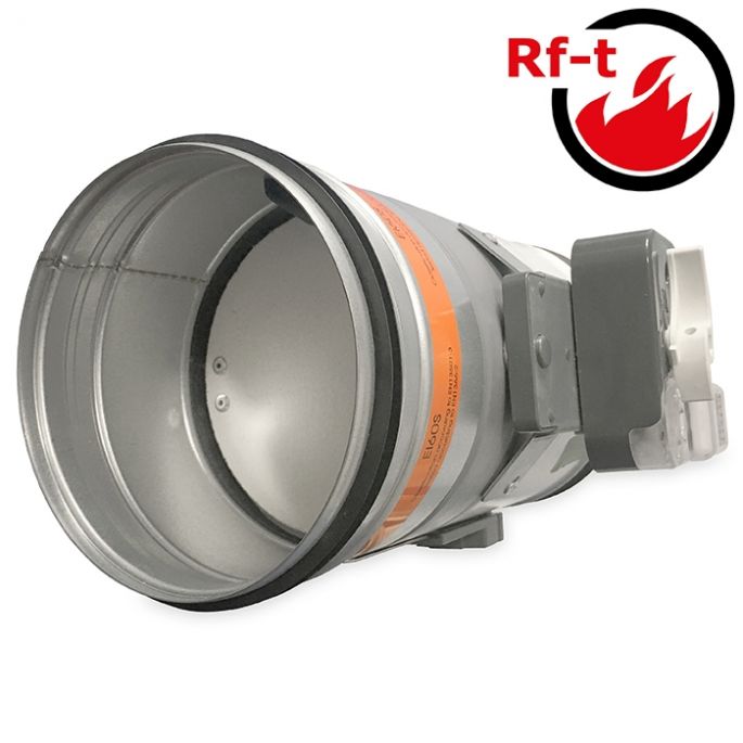 Brandklep Ø 315mm, handbediening met smeltlood bij 72°C + veer Brandklep Ø 315mm, handbediening met smeltlood bij 72°C + veer