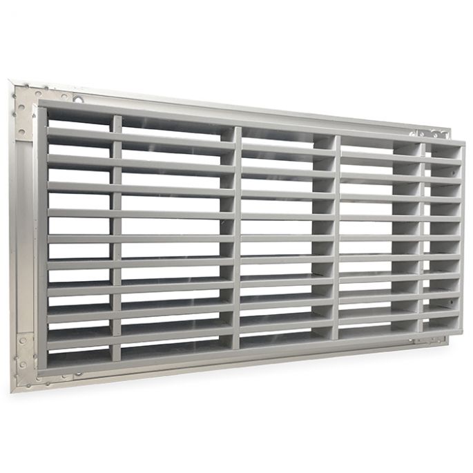 Brandwerend lamellenrooster 400 x 200mm Brandwerend lamellenrooster 400 x 200mm