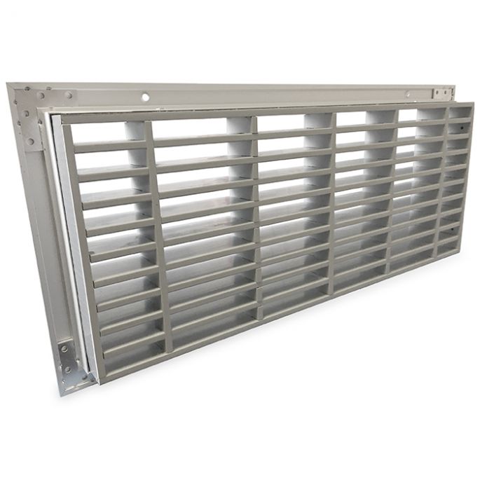 Brandwerend deurrooster 500 x 200mm (binnendeur toepassing) Brandwerend deurrooster 500 x 200mm (binnendeur toepassing)