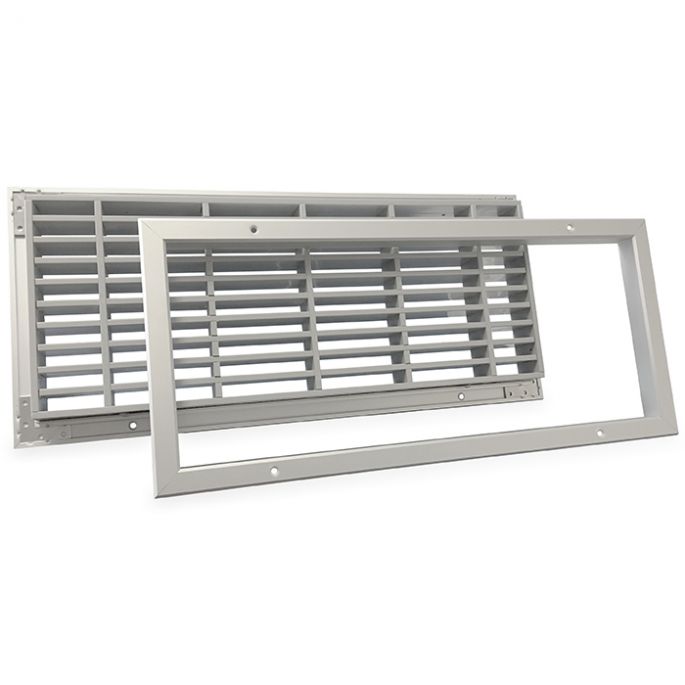 Brandwerend deurrooster 500 x 200mm (binnendeur toepassing) Brandwerend deurrooster 500 x 200mm (binnendeur toepassing)
