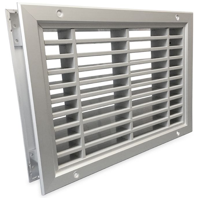 Brandwerend deurrooster 300 x 200mm (binnendeur toepassing)