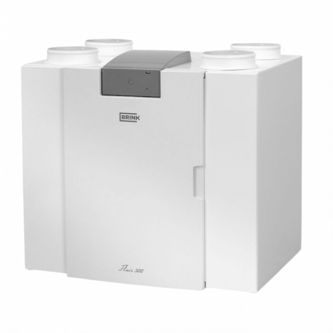 Brink Flair 300 WTW unit - 4b linkeruitvoering - 300 m3/h Brink Flair 300 WTW unit - 4b linkeruitvoering - 300 m3/h