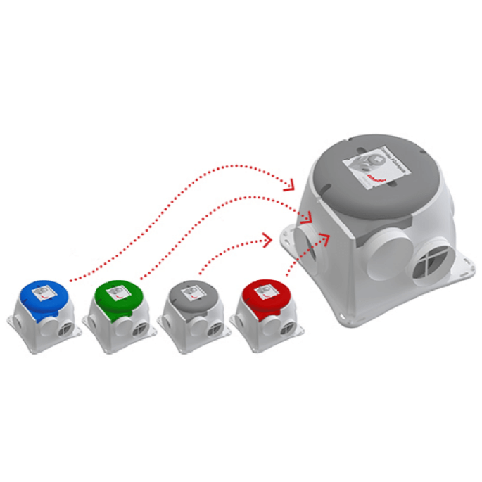 Zehnder ComfoFan Silent met vochtsensor | perilex