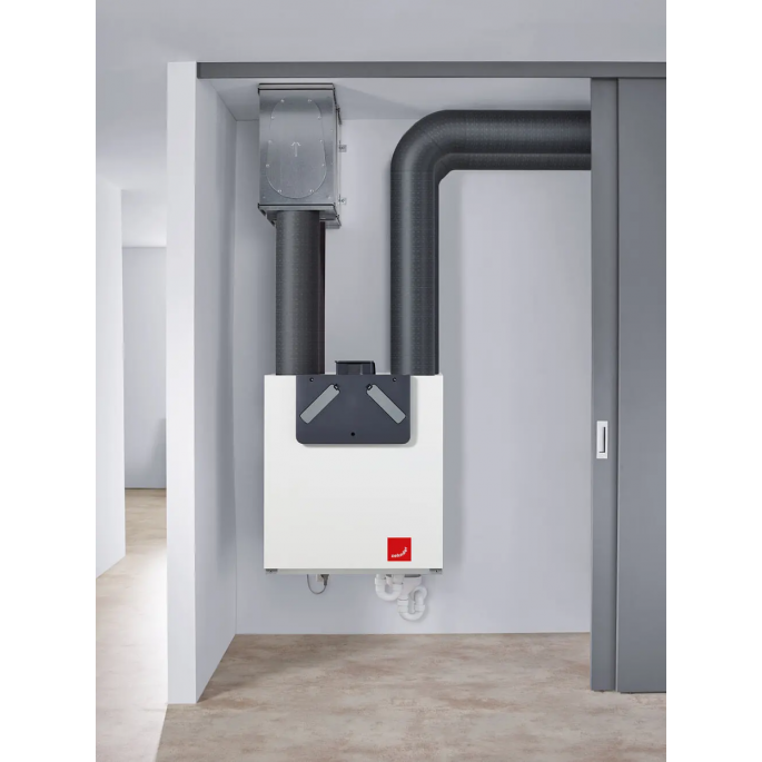 Zehnder Stork ComfoAir E400 RH-R-RF WTW unit - luchttoevoer rechts - randaarde stekker - RF voorbereid - met voorverwarmer - 400 m3/h Zehnder Stork ComfoAir E400 RH-R-RF WTW unit - luchttoevoer rechts - randaarde stekker - RF voorbereid - met voorverwarmer - 400 m3/h