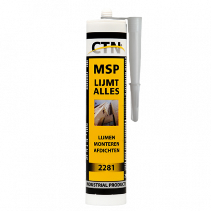 CTN MSP | verlijmende kit wit | 2281W
