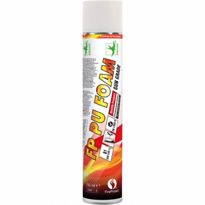 Zwaluw Fire Protect PU foam | brandwerend | 750 ml