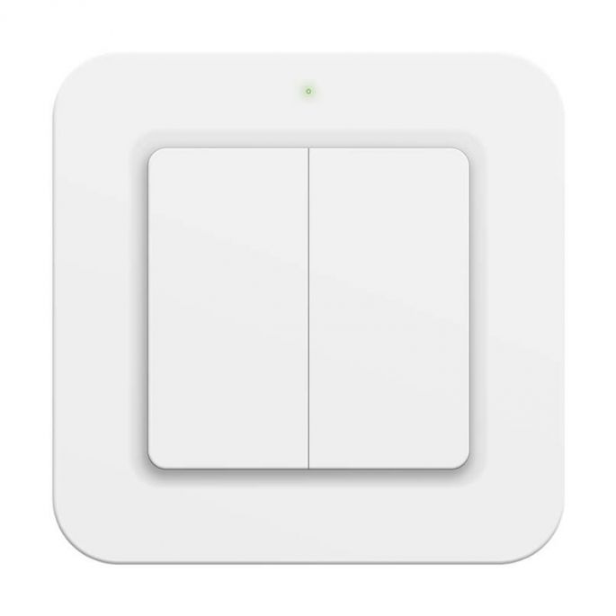 Draadloze wandschakelaar enkelvoudig/dubbel - opbouw - t.b.v. Pro-Remote Draadloze wandschakelaar enkelvoudig/dubbel - opbouw - t.b.v. Pro-Remote